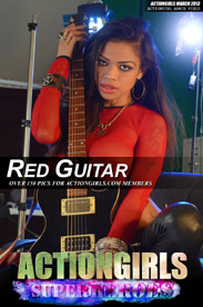 Armie Field: Red Guitar