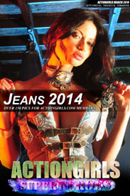 Veronica Zemanova Jeans 2014