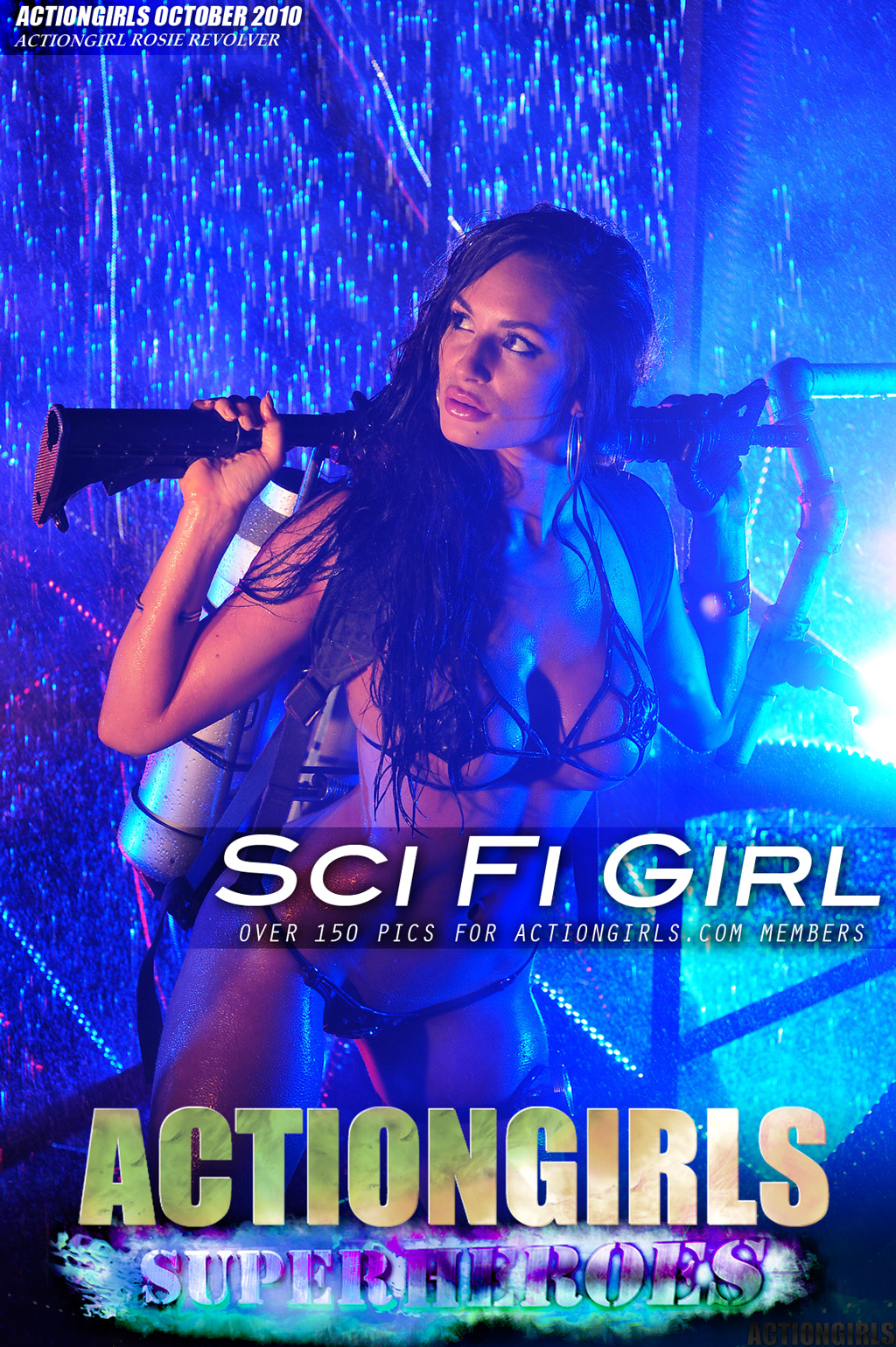 Scotty JX's Rosie Revolver Sci Fi Girl
