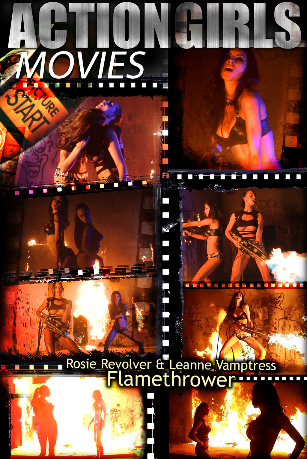 Rosie & Leanne Flamethrower movie