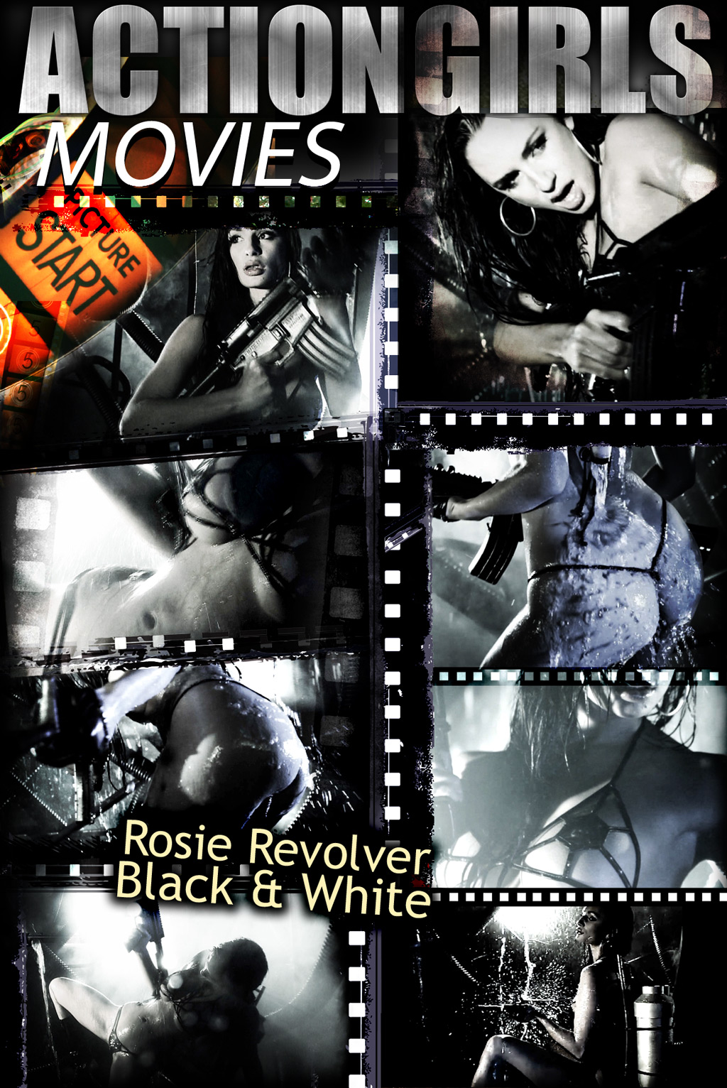 Rosie Revolver Black & White
