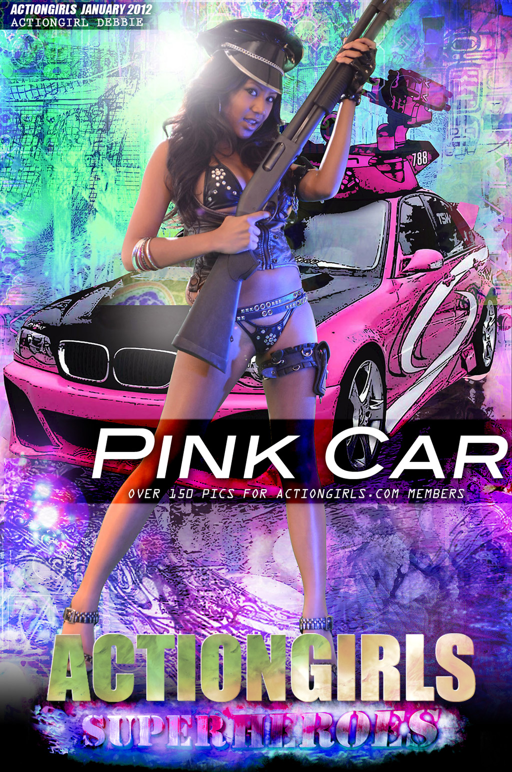 Debbie Pink Car